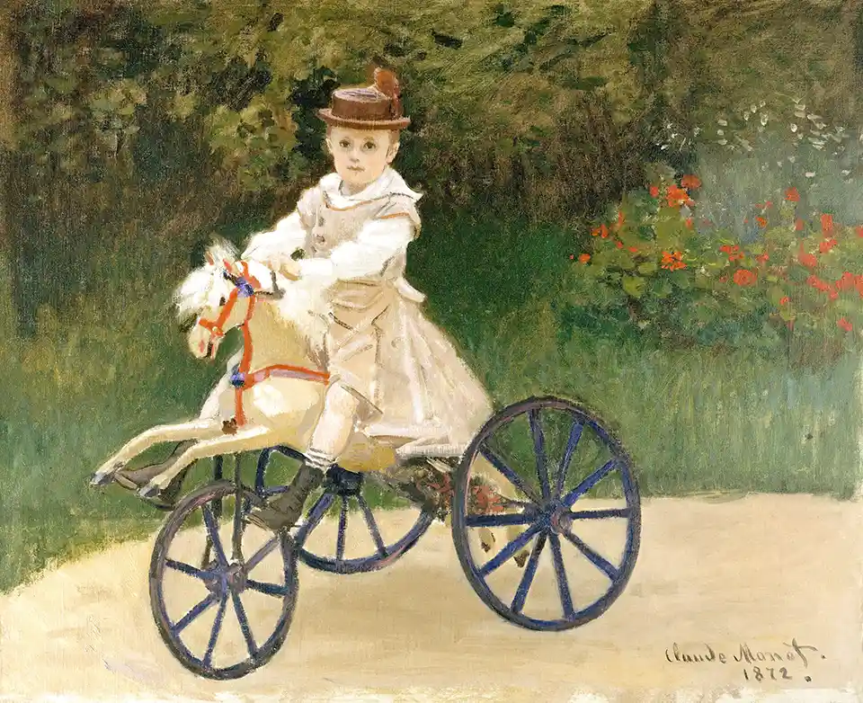 Jean Monet on His Hobby Horse